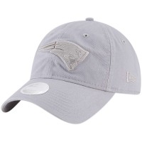 Women's New England Patriots New Era Gray Tonal Core Classic 9TWENTY Adjustable Hat 2934393
